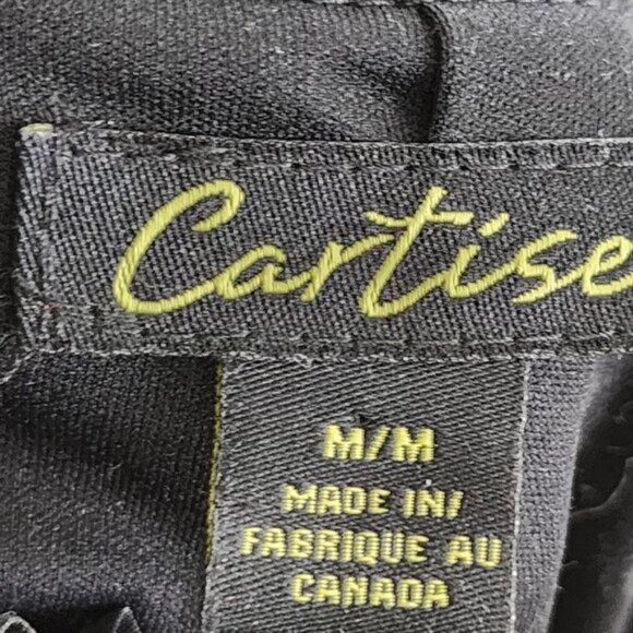 Cartise Textured Zebra Stripe Pleated Ruffle Fitted Blazer - Picture 7 of 8